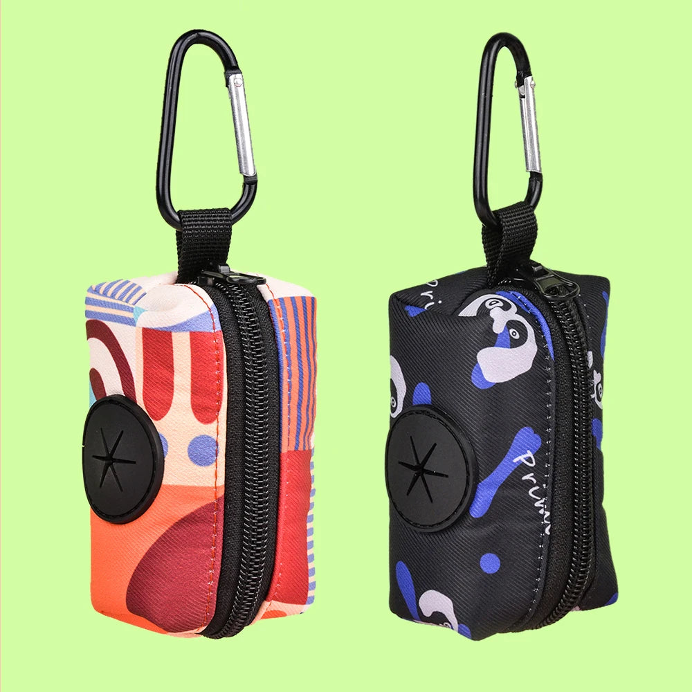 Economy 1pcs/2pcs dog poop bags with stylish design for quick cleanup ( no leash and waste bag)