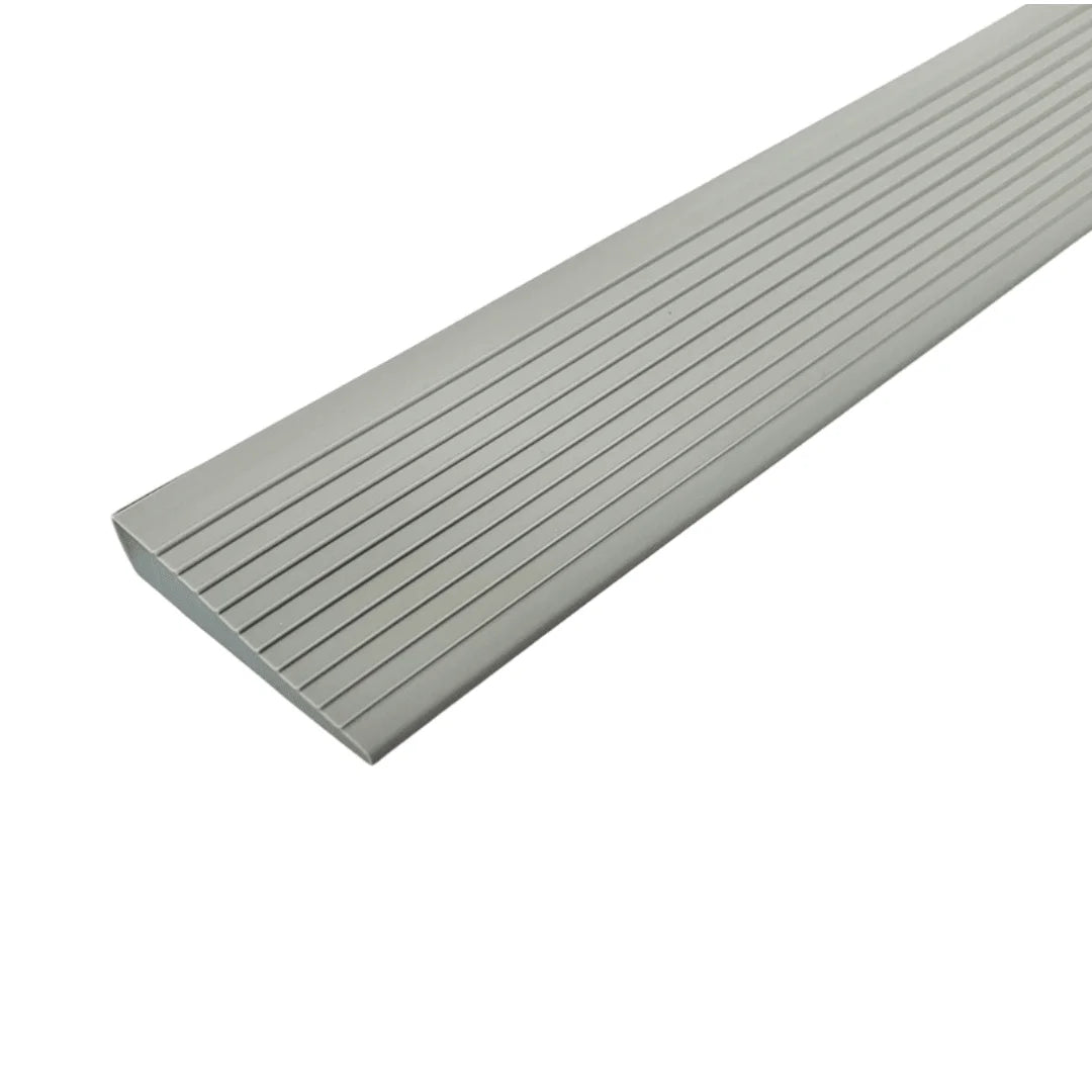 1PC 0.9mx5cm Multi-Purpose Ramp Mat Door Threshold Ramp- Self-Adhesive, Durable, Non-Slip, Suitable for Robotic Vacuums