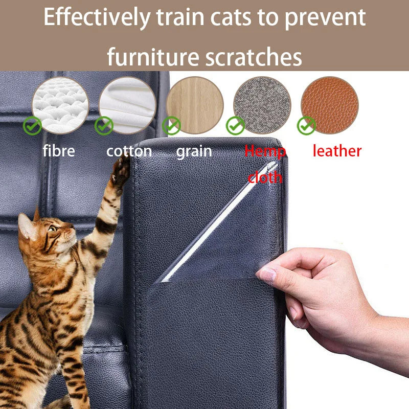Accessories for Cats Transparent Furniture Protectors Cover Sofa Protection Pads PVC 3m Self-adhesive Cat Supplies Pet Products
