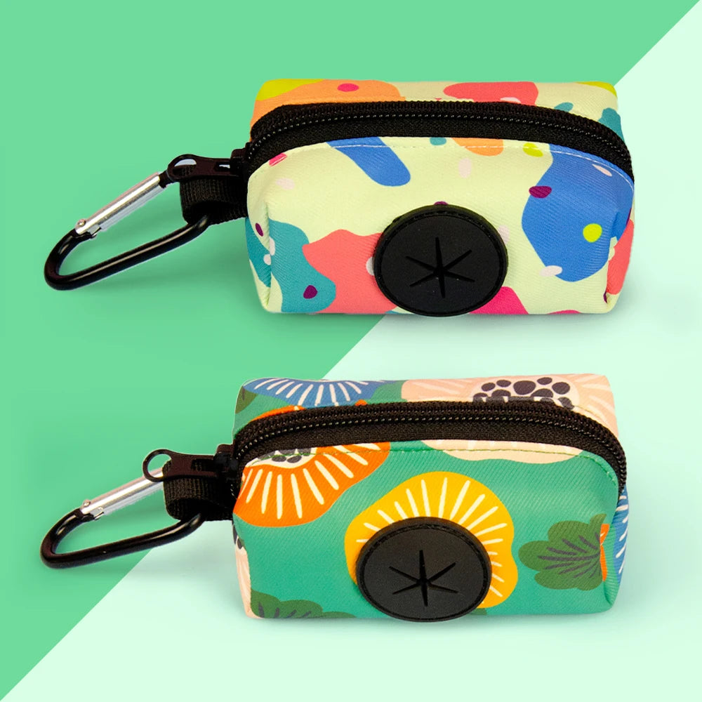 Economy 1pcs/2pcs dog poop bags with stylish design for quick cleanup ( no leash and waste bag)