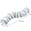 White Cat Tunnel Pet Supplies Funny Kitten Toys Foldable Toys For Cat Pet Training Interactive Fun Toy Play Tunnel Tube