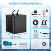 Ice Bath Water Chiller for Cold Plunge Tubs, 1/3 HP Cold Plunge Chiller Built-in Filter & Pump for Ice Bath Cold Therapy Recover
