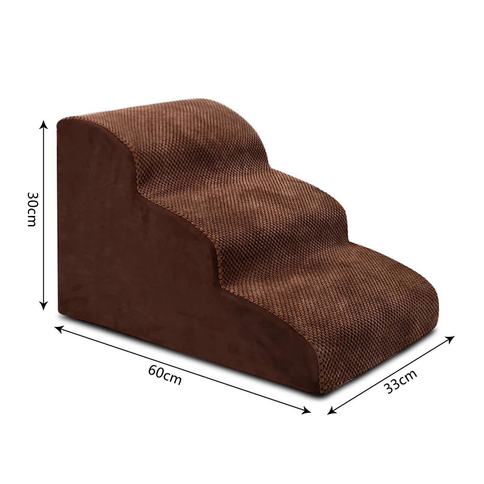 Pet Dog Ladder Pet Stairs Couch Cat Ramp High Bed Cat Rabbits Small Large Dogs Nonslip Washable Kitty Kitten Bedding Cat Stair