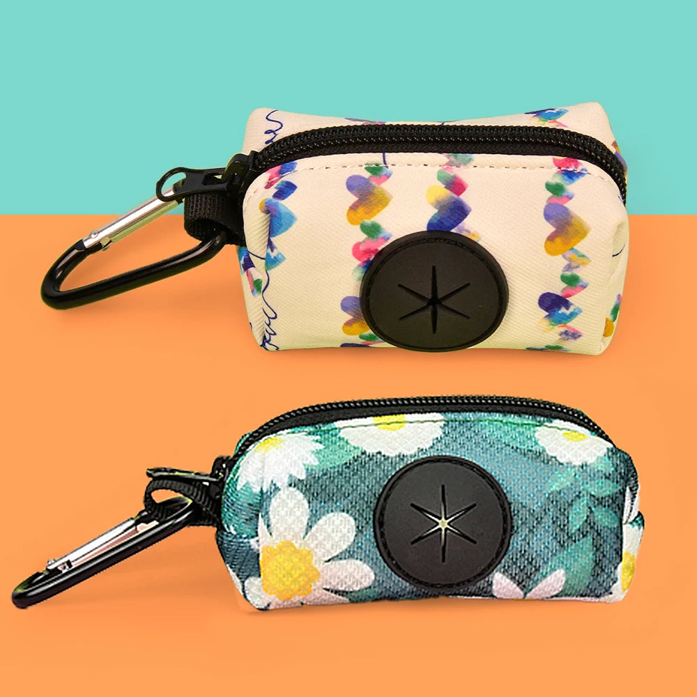 Economy 1pcs/2pcs dog poop bags with stylish design for quick cleanup ( no leash and waste bag)