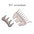 BEIYUAN Sheep Shears Comb Cutter Wool Scissors Blade Goats Alpaca Farm Clipper Scissors Parts 1 Sets