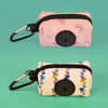 2pcs uniquely designed pet poop bag set fits all dog leashes no built-in bag and leash a must-have for pet owners