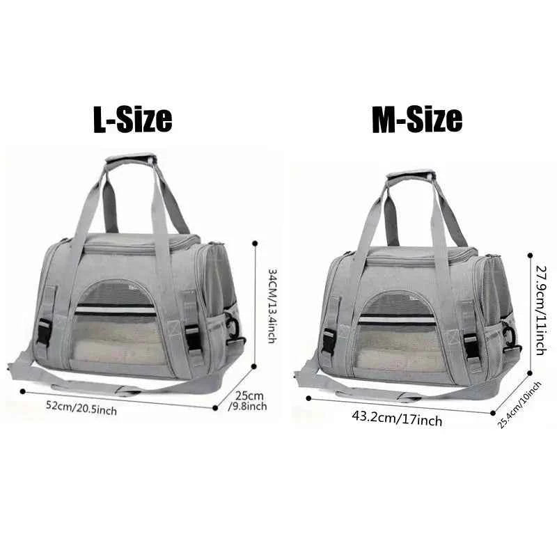 Pet Carrier for Large and Medium Cats, Soft-Sided Pet Carrier for Big Medium Cats and Puppy, Dog Carriers