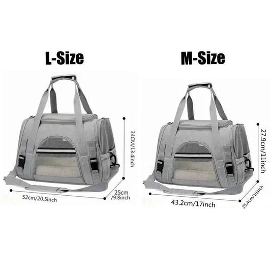 Pet Carrier for Large and Medium Cats, Soft-Sided Pet Carrier for Big Medium Cats and Puppy, Dog Carriers