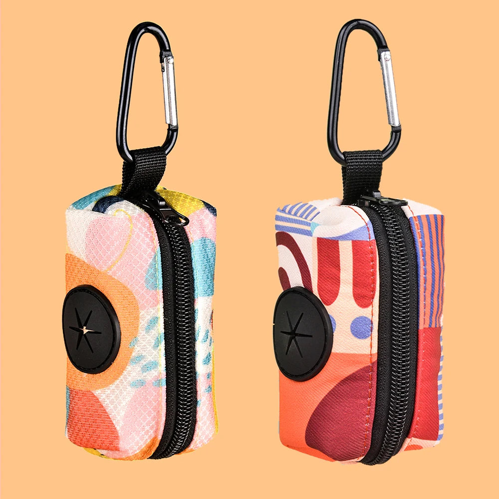 Economy 1pcs/2pcs dog poop bags with stylish design for quick cleanup ( no leash and waste bag)