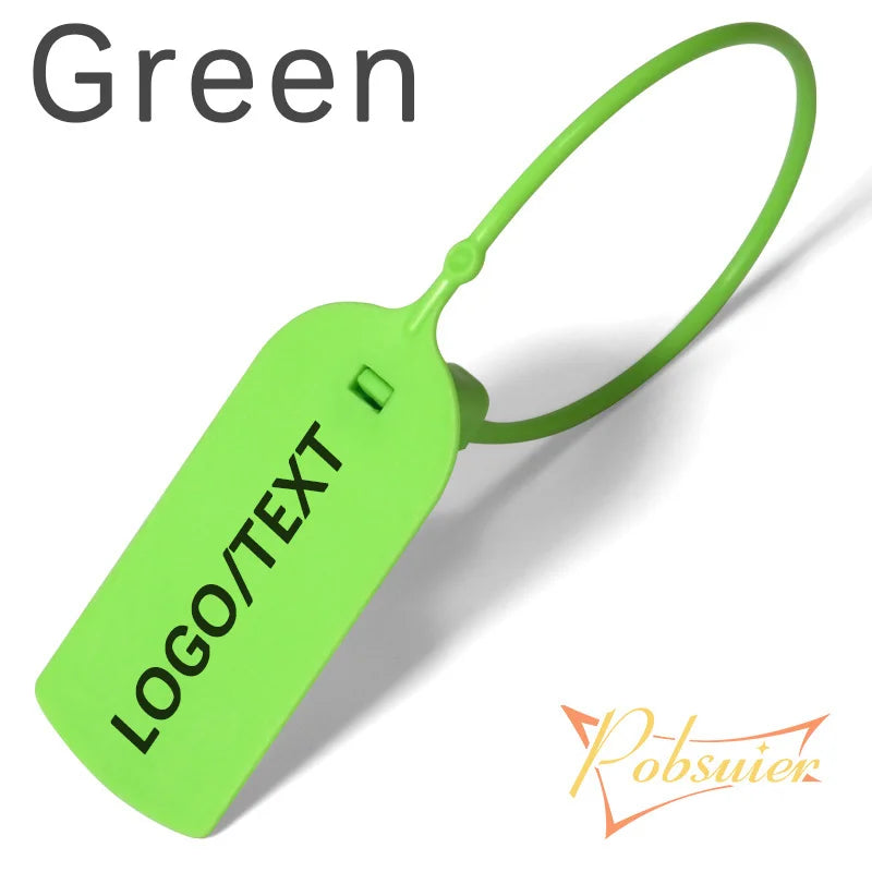 100Pcs Custom Clothing Hang Tags Personalized Plastic Security Print Garment Shoe Clothes Product Logo Gift Tag Label 200mm/7.8"