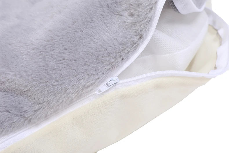 HOOPET Cat Bed House Soft Plush Kennel Puppy Cushion Small Dogs Cats Nest Winter Warm Sleeping Pet Dog Bed Pet Mat Supplies - Play Paws Toys