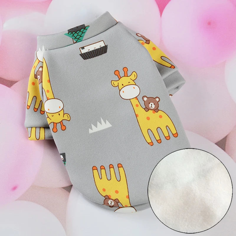 Sweet Pet Clothes for Cats Winter Warm Cat Costume Katten Gotas Kedi Sphynx Hoodie Sweater Puppy Dog Clothing mascotas Products - Play Paws Toys