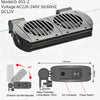 Aquarium fish tank automatic temperature control fan tank cooling aquarium fan water cooling mute 1 2 3 4 5 6