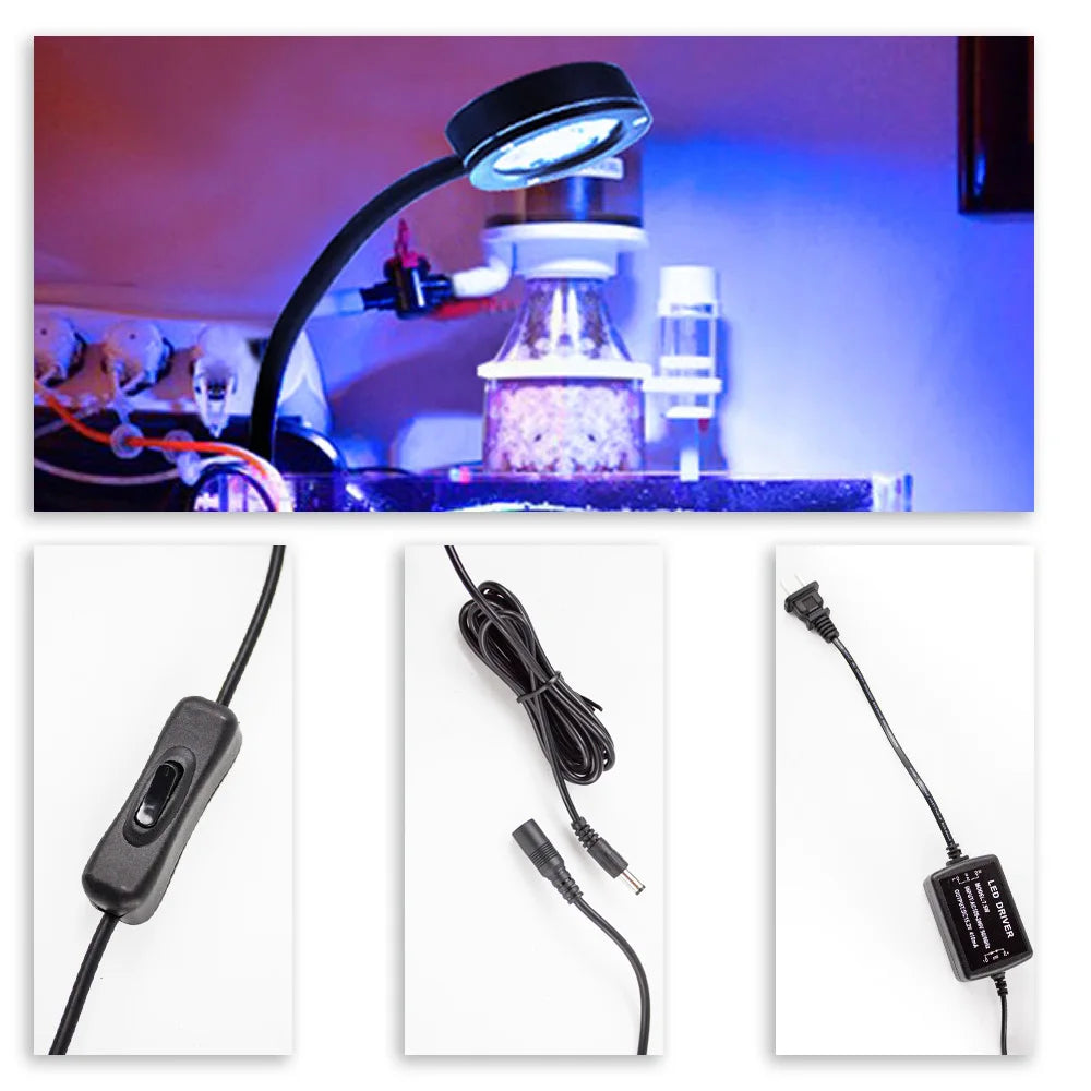 Marine Aquarium LED Light For 30~50CM Marine Reef Tank For Coral LPS 100~240V