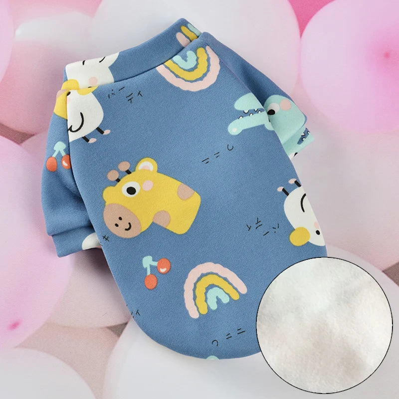 Sweet Pet Clothes for Cats Winter Warm Cat Costume Katten Gotas Kedi Sphynx Hoodie Sweater Puppy Dog Clothing mascotas Products - Play Paws Toys