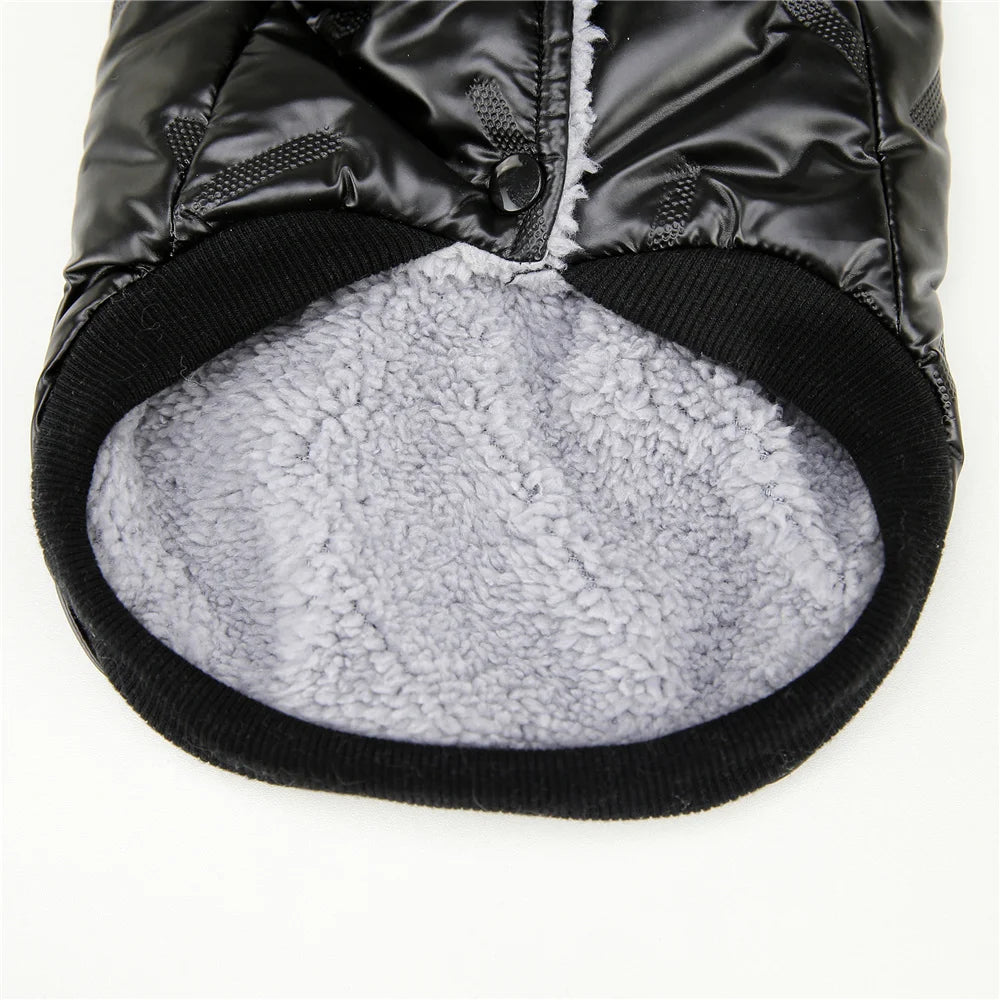 Pet Cats Dog Clothes Winter Warm Down Jacket For Small Dogs Cotton Chihuahua Hooded Clothes Dog Windproof Clothing Coat Apparel