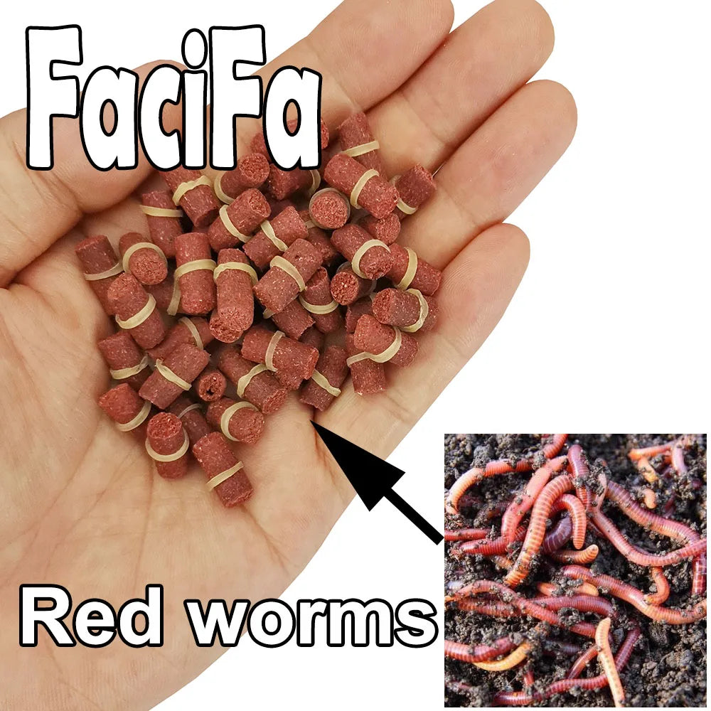 100 or 50 pcs Carp Fishing Food Bait Grass Carp Hook Up Bait Crucian Fishing Bait Lure Formula Insect Particle Boilie Pellets