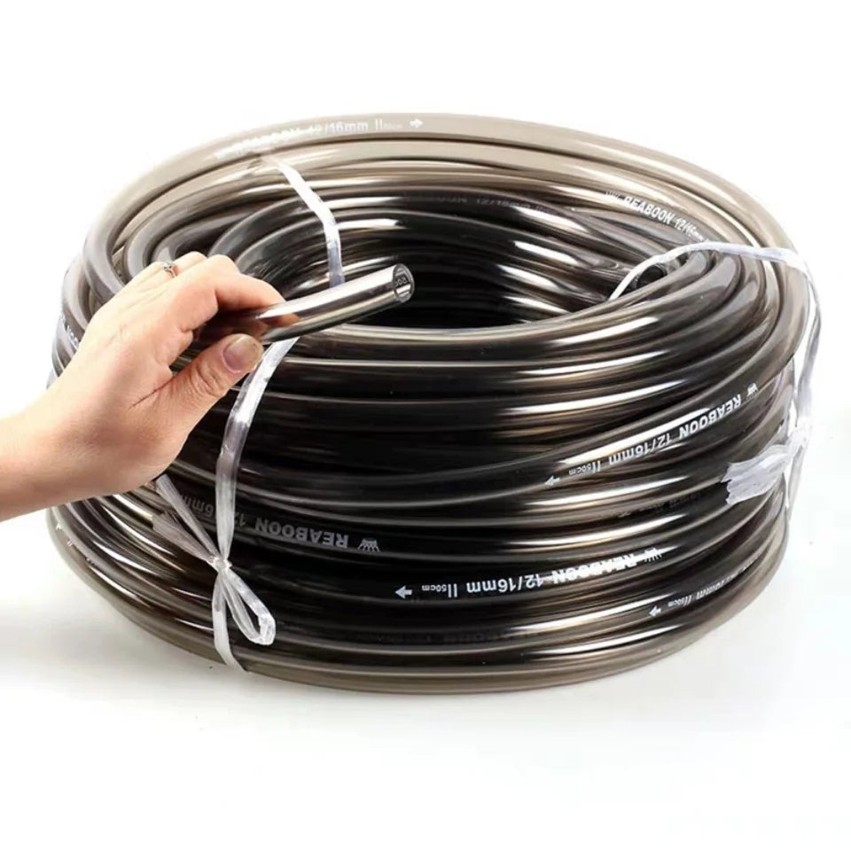 8/12/16mm Aquarium Green Hose for Water Pump Filter Accessories Tube Fish Tank Water Pipe Cleaning Tool Garden Irrigation Hose