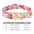 Personalized Dog Accessories Collar Nylon Printed Pet Puppy Collar Dog ID Collars Free Engraved ID for Small Medium Large Dogs