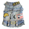 Stylish Cowboy Dog Jacket Spring Denim Dog Clothes Vest Puppy Clothing for Dogs Chihuahua Yorkies Casual Jeans Pet Coat Costumes
