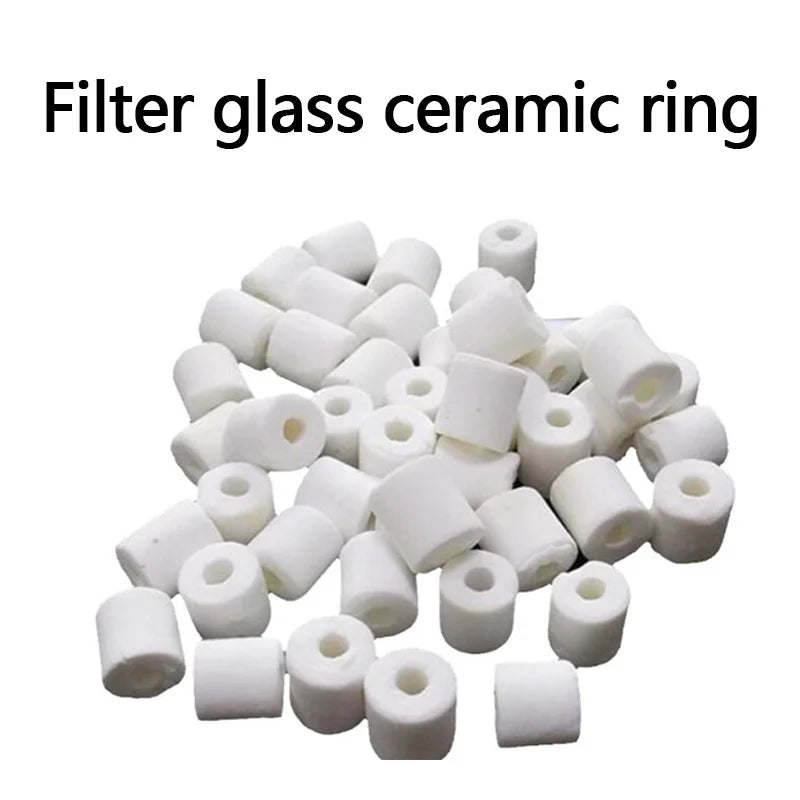Aquarium Filter Media Activated Carbon Ceramic Rings Bio Ball Clean Water 1 Pcs