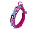 Truelove Embroider Neoprene Pet Dog Collar Nylon Adjustable Dog Collars For Big Small Dogs Running Reflective Chihuahua Bitpulls