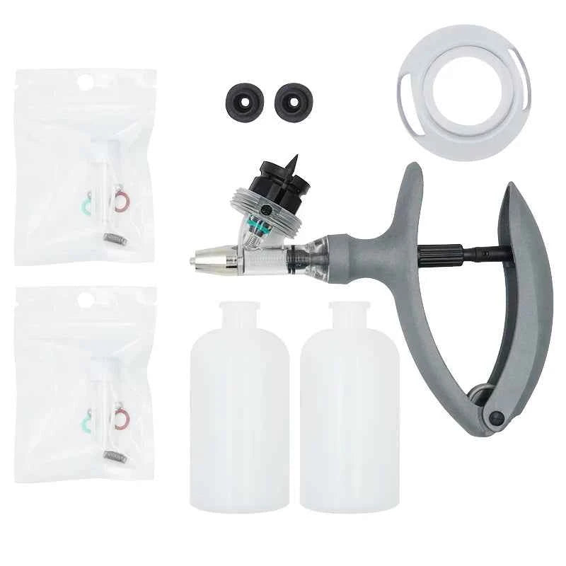 1ml/2ml /5ml Automatic Veterinary Continuous Syringe Animal Injection Adjustable Vaccine for livestock Pig Cattle Sheep