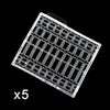 5 Pieces Carp Fishing Tackle Hair Rig Boilie Bait Drill Stops Boilie V Stopper Fishing Accessories AH163