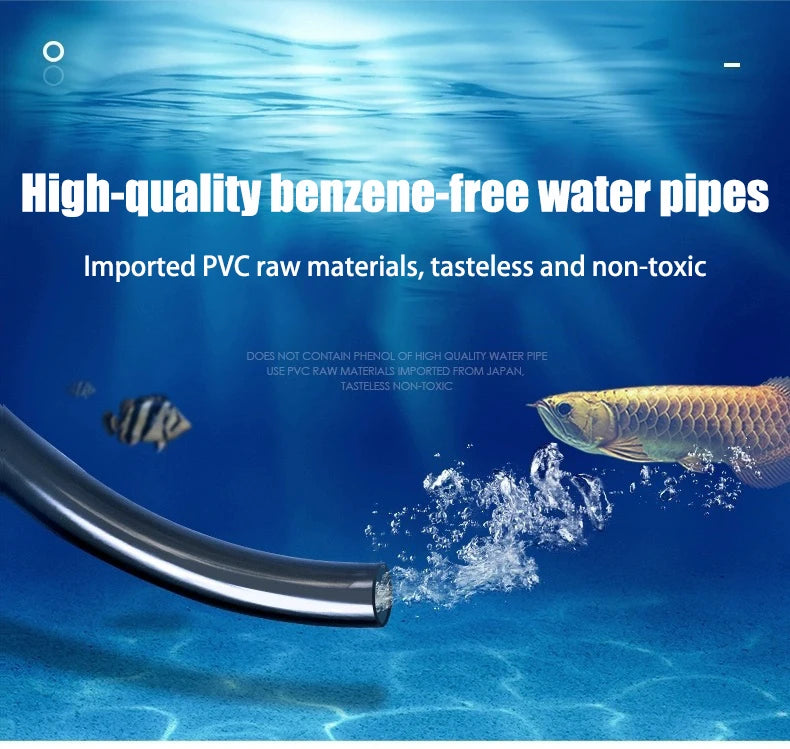 8/12/16mm Aquarium Green Hose for Water Pump Filter Accessories Tube Fish Tank Water Pipe Cleaning Tool Garden Irrigation Hose