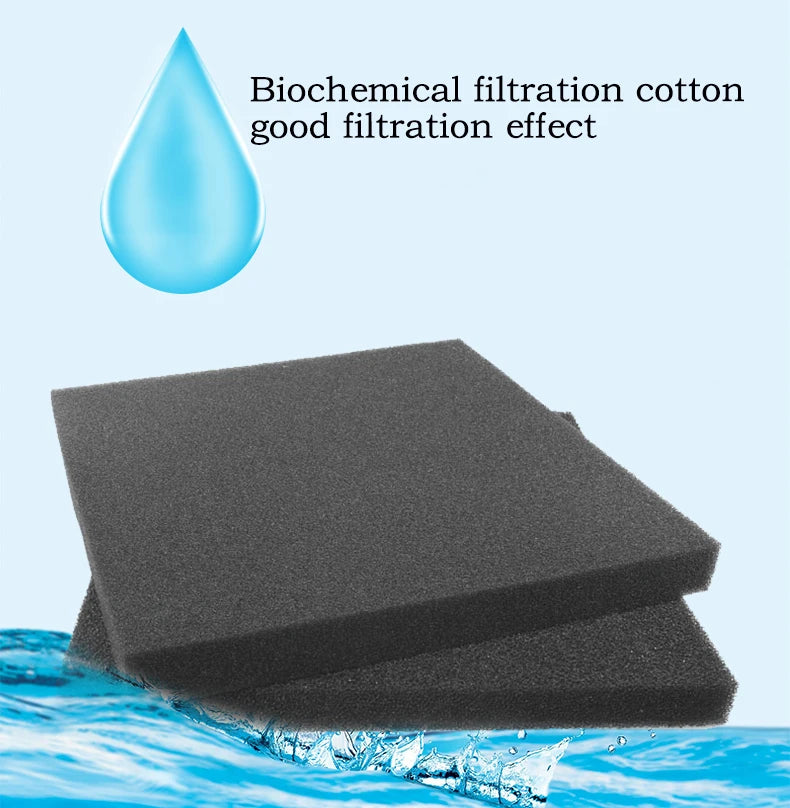 Filter Foam Sponges,Aquarium Sponge Filter Media Foam Pad Sheet for for Aquarium Fish Tank Pond Sump Divider Filter Media Pad