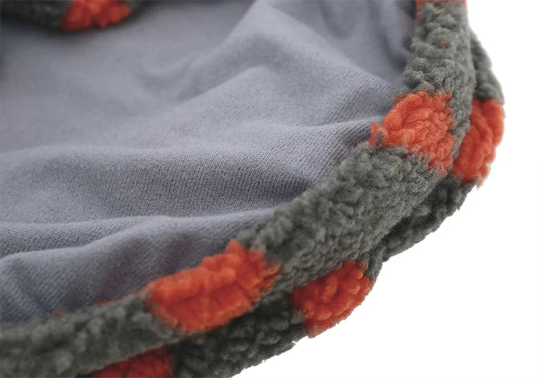 HOOPET 3XL-7XL Winter Thick Big Dog Clothes Lambs Wool Jacket for Medium Large Dogs Windproof Coat Pet Accessories