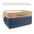 Custom Name Dog Toy Basket Cat Pet Foldable Box Print Personalized ID Storage Baskets For Clothes Pet Accessories