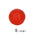 HOOPET Dog Toy Rubber Ball Bite-resistant Ball Toy for Dogs Puppy Teddy Pitbull Red Color Solid Ball S-XL Pet Supplies