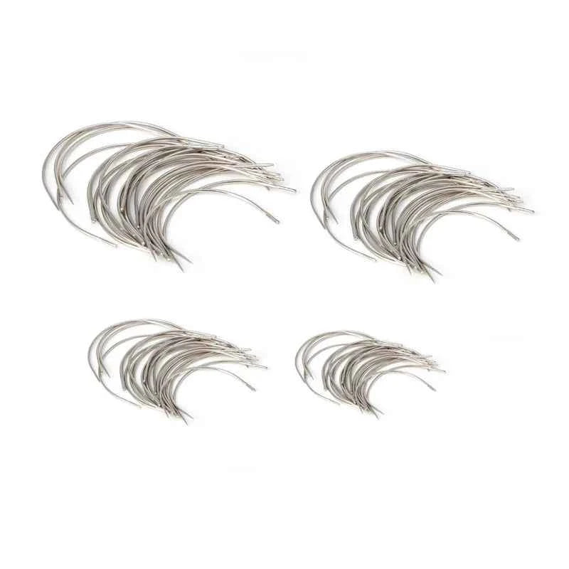 25pcs/set Curved Mattress Needles Hand Sewing Needle for Upholstery Household