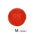 HOOPET Dog Toy Rubber Ball Bite-resistant Ball Toy for Dogs Puppy Teddy Pitbull Red Color Solid Ball S-XL Pet Supplies