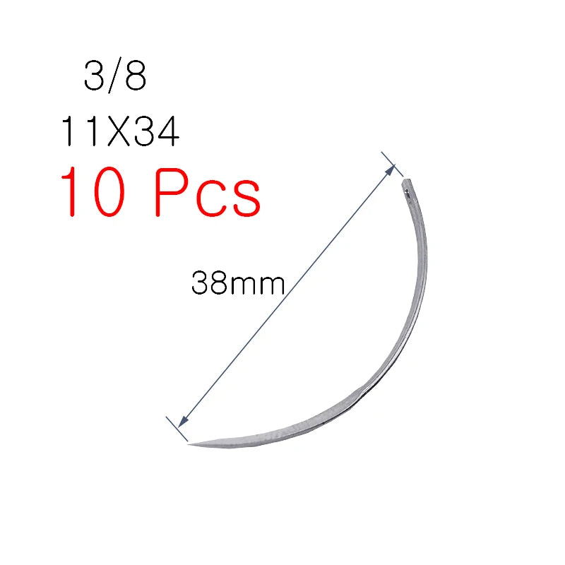 Surgical Suture Thread 1 Pcs Surgical Needle 10 Pcs Veterinary Surgery Equipment Suture Needle Suture Thread Animal Pet Feeding