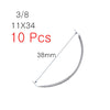 Surgical Suture Thread 1 Pcs Surgical Needle 10 Pcs Veterinary Surgery Equipment Suture Needle Suture Thread Animal Pet Feeding
