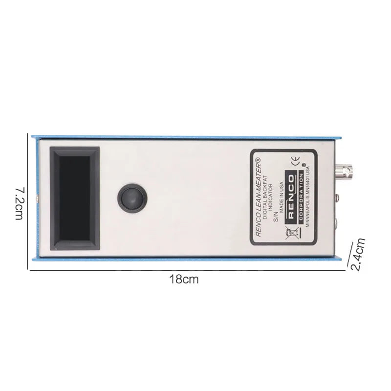 Pig Back Fat Detection Equipment Farm animals Porket Criterion Precise Detector Farming Equipment Livestock Fat Measurement