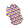 Colorful Stripe Sphynx Cat Vest Shirt for Small Cats Katten Kedi Cotton Puppy Dog Pet Clothes mascotas Clothing ropa para gatos