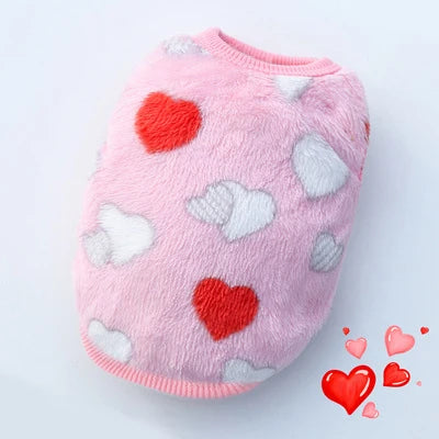 Pet Clothes Winter Warm Coats Vest Soft Fleece For Small Dogs Cats Girl Boys Chihuahua Yorkies Cute Transformation Outfit Xxs-XL - Play Paws Toys