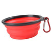 1000ml Large Collapsible Dog Pet Folding Silicone Bowl Outdoor Travel Portable Puppy Food Container Feeder Dish Bowl