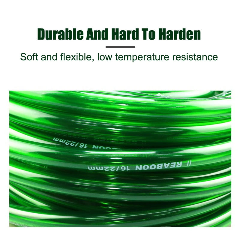 8/12/16mm Aquarium Green Hose for Water Pump Filter Accessories Tube Fish Tank Water Pipe Cleaning Tool Garden Irrigation Hose