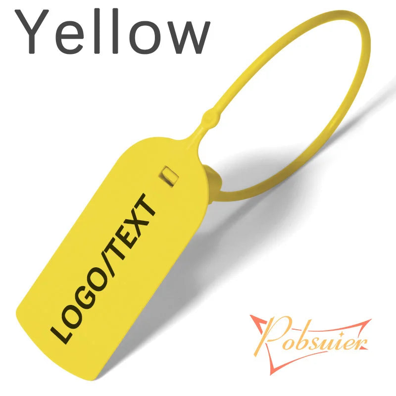 100Pcs Custom Clothing Hang Tags Personalized Plastic Security Print Garment Shoe Clothes Product Logo Gift Tag Label 200mm/7.8"
