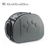 Travel Pet Bag Cat Flower Carriers Bags Breathable Pink Folding Small Dog Outdoor Shoulder Bag Folding Cats Carrying - Play Paws Toys