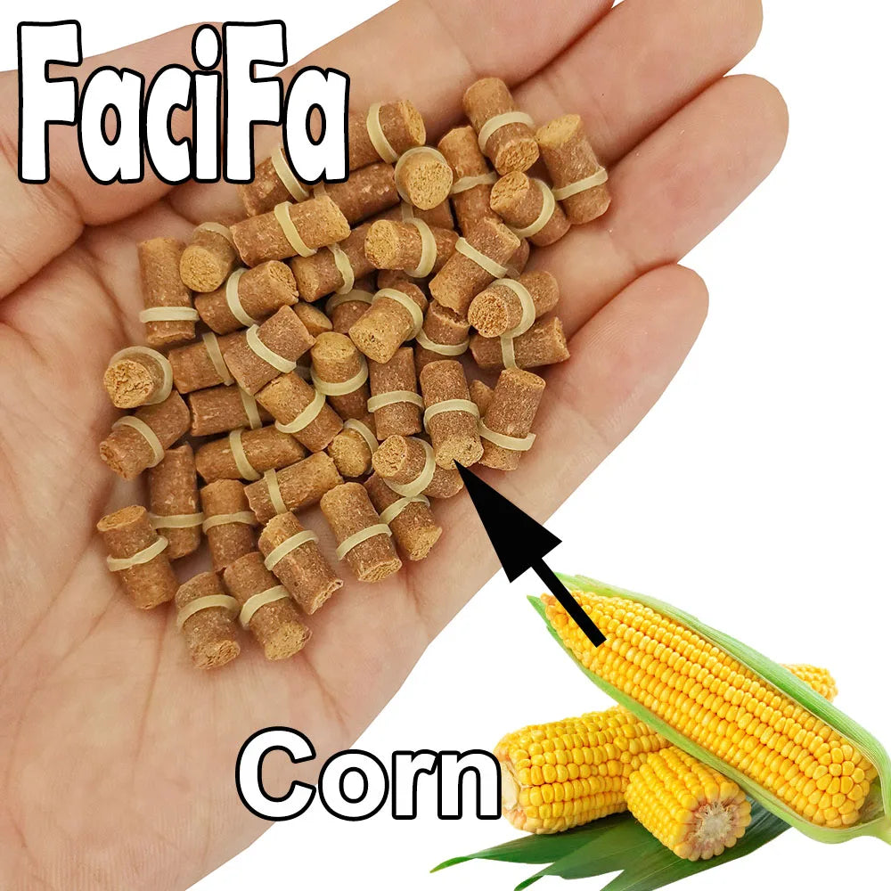 100 or 50 pcs Carp Fishing Food Bait Grass Carp Hook Up Bait Crucian Fishing Bait Lure Formula Insect Particle Boilie Pellets