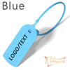 100Pcs Custom Clothing Hang Tags Personalized Plastic Security Print Garment Shoe Clothes Product Logo Gift Tag Label 200mm/7.8"