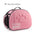 Travel Pet Bag Cat Flower Carriers Bags Breathable Pink Folding Small Dog Outdoor Shoulder Bag Folding Cats Carrying - Play Paws Toys