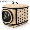 Travel Pet Bag Cat Flower Carriers Bags Breathable Pink Folding Small Dog Outdoor Shoulder Bag Folding Cats Carrying - Play Paws Toys