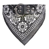 Adjustable Dog Bandana Leather Printed Soft Collar For Dog Pet Supplies Cat Scarf Collar For Chihuahua Puppy Pet Neckerchief