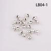 Silver Gold Nickel Copper Jingle Bells Pendants Hanging Christmas Ornaments Christmas Decorations Party DIY Crafts Accessories